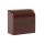 Заглушка (40х25) (4 шт) Plast под темное дерево EKF ecd-40-25x4