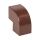 Угол внешний (25х25) (4 шт) Plast под темное дерево EKF obd-25-25x4