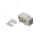 Модуль розеточный Keystone кат. 6, UTP, 1xRJ45, T568A/B, белый DATAREX Datarex DR-5103