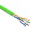 Кабель витая пара U/UTP. CAT 5e. PVC. нг(А)-LSLTx. 4х2х0.52мм 24AWG INDOOR SOLID.(305 м). зеленый REXANT 01-0061-R