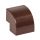 Угол внешний (25х16) (4 шт) Plast под темное дерево EKF obd-25-16x4