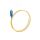 Шнур оптический pt SC/UPC 9/125мкм 1.5м LSZH (пигтейл) NTSS NTSS-PGT-SC/U-9-1.5