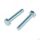 DIN 933 Болт М12х100 8.8 ZN с шестигранной        головкой оцинкованный ПроТек БМ12Х10088Ц933