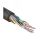 Кабель UTP 4PR 24AWG CU (медь) CAT5e PE черный OUTDOOR бухта 100м, REXANT 01-0045-100