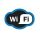 Наклейка информационный знак Зона Wi-Fi 150х200 мм, REXANT 56-0017