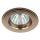 Светильник литой MR16,12V/220V, 50W золото KL55 GD ЭРА Б0017100