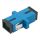 Адаптер оптический проходной SC-SC, OS2, симплекс simplex, синий Datarex DR-540002