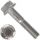DIN 6921 Болт М8х16 10.9 ZN шестигранный с фланцеми насечками оцинкованный ПроТек БМ8Х16109Ц6921