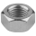 Гайка DIN 934 М8 шестигранная класс прочности 8 покрытие цинк Крепдил DIN934-М8-8