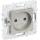 SKANDY Розетка без заземления с защитными шторками 10А SK-R01Sh шампань IEK