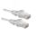 Шнур коммутационный категории 6A SLIM LINE, U/UTP, HF, T568B, белый, 5 м Eurolan 21S-UA-05WT