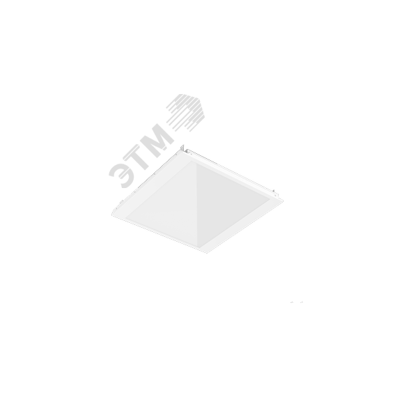 Светильник светодиодный для потолка Grand Line 35 Вт CRI90 4000 K 600х600 IP54 с рассеивателем опал DALI Вартон V1-A8-07080-10OPD-5403540