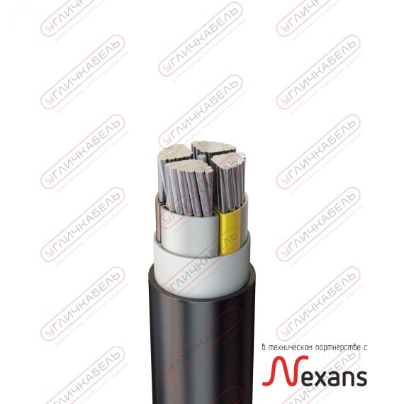 Кабель силовой АВКШвнг(А) -LS 4х95 мс(N)-1 Угличкабель PL127140953100000000