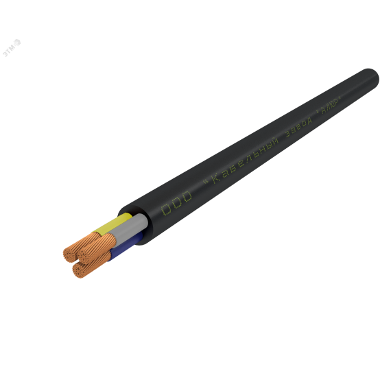 Кабель силовой КГТП-ХЛ 3х6(N.PE)-380/660-3бар Алюр 00-00026576