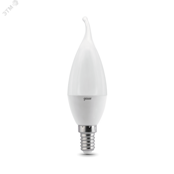 Лампа светодиодная LED 6.5 Вт 550 лм 6500К AC150-265В E14 свеча холодная Black Gauss 104101307
