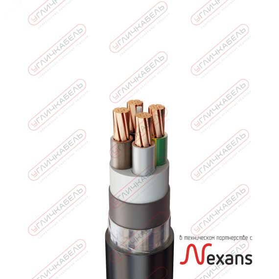 Кабель силовой ПБПнг(А) -HF 3х50 мк+1x25 мк(N)-1 Угличкабель PL039130502410252100