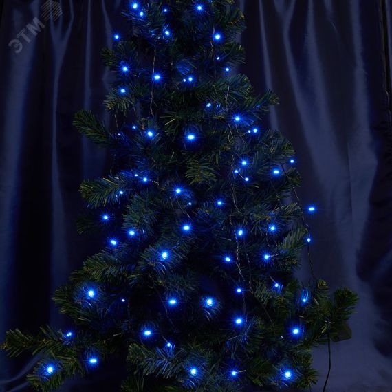 Гирлянда линейная LED синий 4м с контроллером FERON 32293
