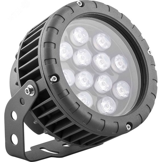 Прожектор светодиодный ДО-12w зеленый IP65 FERON 32235