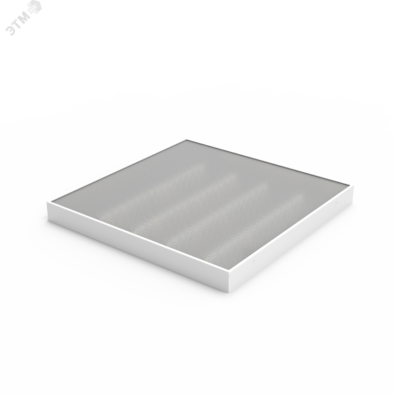 Светильник светодиодный универсальный LED ДВО 30 Вт MiR 3500 Лм 5000К 588х588х50 мм IP40 Грильято призма планки аварийный с БАП Gauss G1-R3-00010-31GA3-2003550