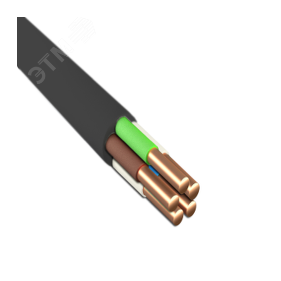 Кабель силовой ВВГ-ХЛ 5х4ок-0,66  ТРТС Металлист Х0000003842