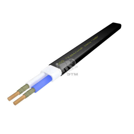 Кабель силовой ВВГ-П нг(А)-FRLSLTx 2х4 ок(N)-1 черный барабан Алюр 00-00006188