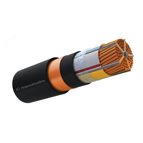 Кабель силовой ВВГЭнг(А)-LS 5х1.5ок(N.PE)-1  ТРТС Людиновокабель Л0024956