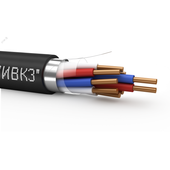 Кабель контрольный КВВГЭнг(А)-LS 10х0.75 ТРТС Ивановский кабельный 00-00020996