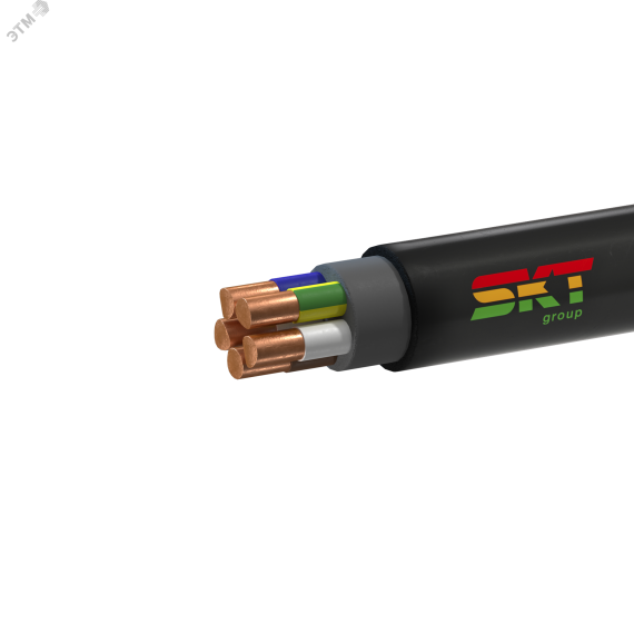 Кабель силовой ППГнг(А)-HF 5х2.5ок(N. РЕ)-0.66 ТРТС барабан СКТ Групп 00-00051683