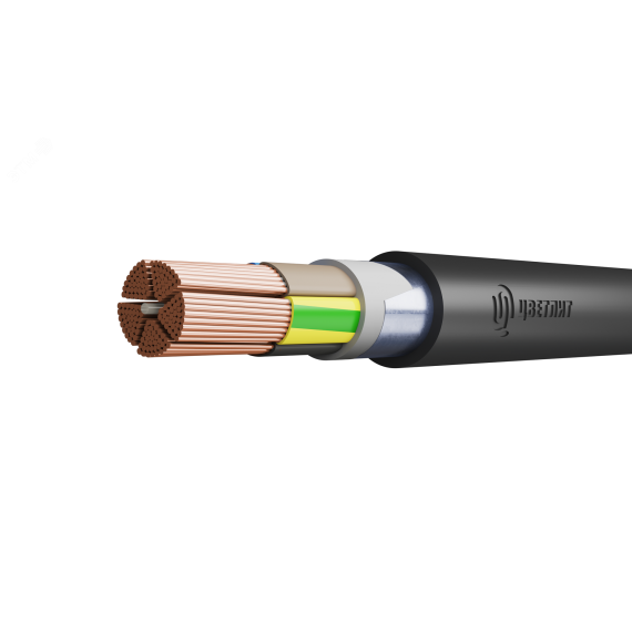 Кабель силовой ПвБШвнг(В) 4х50мс(N)-0,66 ТРТС ЦВЕТЛИТ КЗ 00-00139149