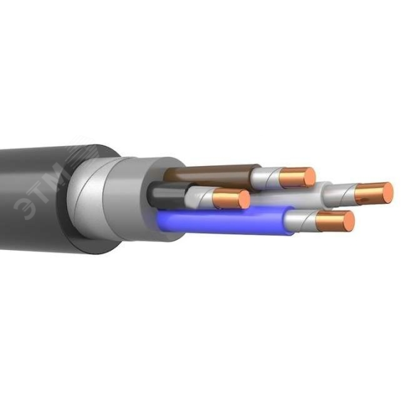 Кабель силовой ППГнг(А)-FRHF 4х6 ок (N) - 0,66 ТРТС ЭЛКАБ 13203