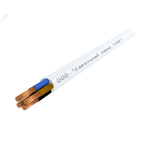 Провод ПВСнг(А)-LS 5х1.0-380/660 (Б. бар) Алюр 00-00010311
