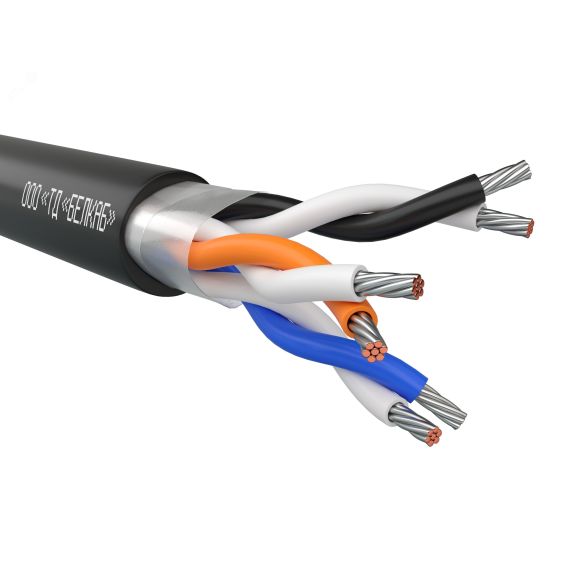 Провод монтажный МКШВнг(А)-LS 2*2*0.75 ТРТС Белкаб БЕЛКАБ-ВнгLS 2*2*0,75