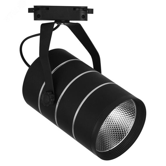 Светильник светодиодный трековый на шинопровод ДПО-12w 4000К 1080Лм черный FERON 41185