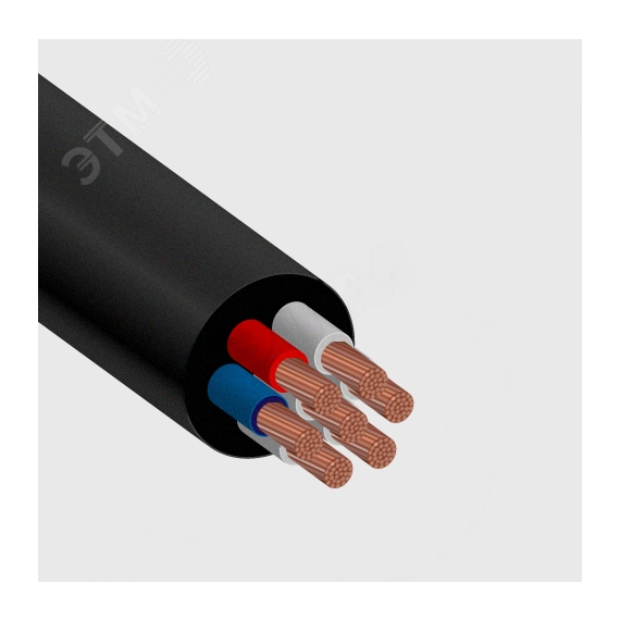 Провод РПШ 4х1,5-380В СибКабель(ХКА) 100000561733010002