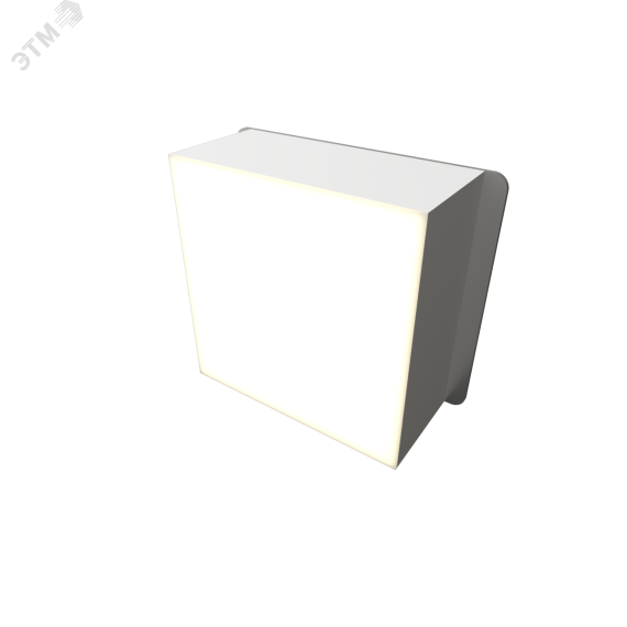 Светодиодный светильник RVE-LBX-PLAZA-10015-1-GR (Квадрат Грильято 1шт 85х85х40мм 9Вт встраиваемый 4000K Белый) RVElektro RVE00003233