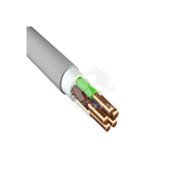Кабель силовой NUM 5х2.5 ТРТС Металлист УБ000003697