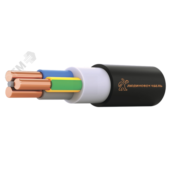 Кабель ВВГнг(А)-LS 3Х2.5 однопроволочный - 0.66 Людиновокабель Л0015793