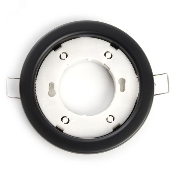 Светильник ДВО-20w GX53 без лампы черный матовый FERON 41702
