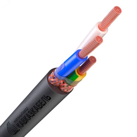 Кабель силовой КГВЭВнг(А)-LS 3х2,5(N,PE)-0,66 ТРТС Кавказкабель 41012851021