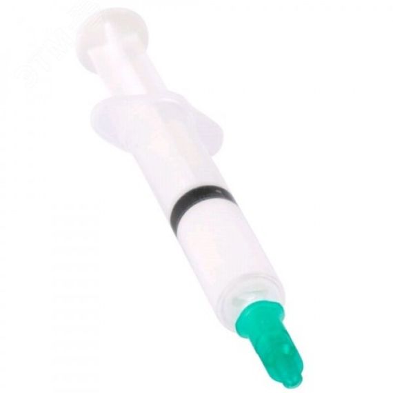 Паста теплопроводная КПТ-8, шприц, 5 мл, REXANT REXANT 09-3750