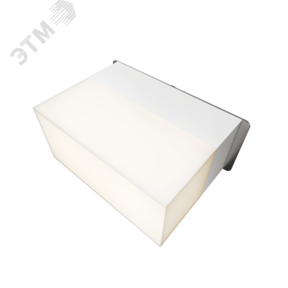 Светодиодный светильник RVE-LBX-LUMO60-PLAZA7515010-1-GR (Прямоугольник Грильято 1шт 65х140х100мм 12Вт встраиваемый 4000K Белый) RVElektro RVE00003298