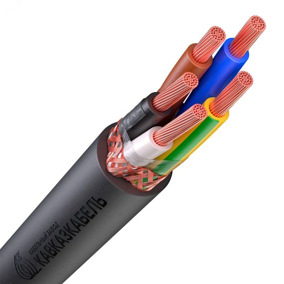 Кабель силовой КГВЭВнг(А)-LS 5х4(N,PE)-0,66 ТРТС Кавказкабель 41012851029