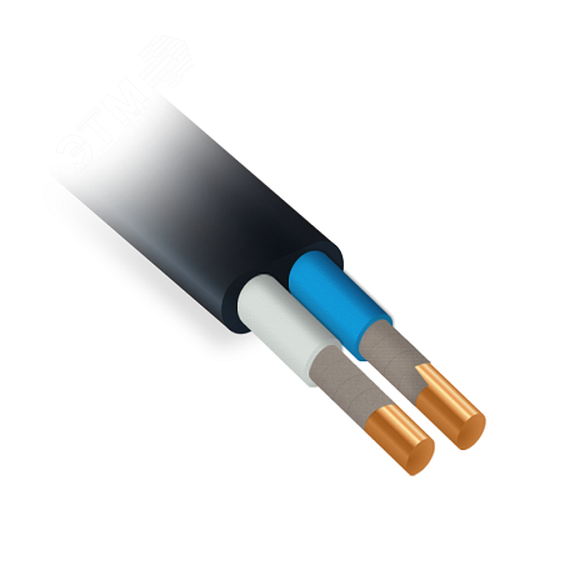 Кабель силовой ВВГ-Пнг(А)-FRLS 2х1,5ок-1  (100м) ТРТС Металлист Х1000003092