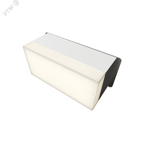 Светодиодный светильник RVE-LBX-LUMO20-PLAZA7515010-1-GR (Прямоугольник Грильято 1шт 65х140х60мм 12Вт встраиваемый 4000K Белый) RVElektro RVE00003250