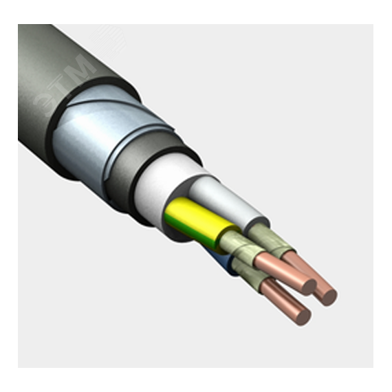 Кабель силовой ВБШвнг(А)-FRLS 3х25.0 ок(N.РЕ)-0.66 Ч. бар Алюр 00-00003090