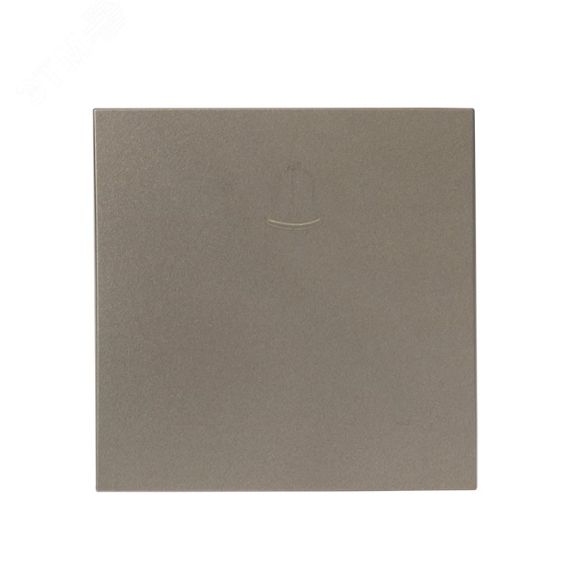 Валенсия лицевая панель кнопки звонка 10А кашемир EKF ESV10-L-026-40