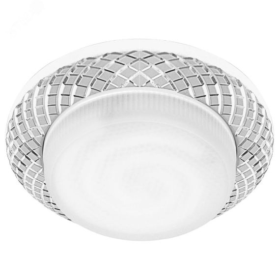 Светильник ДВО-15w GX53 без лампы белый FERON 29715