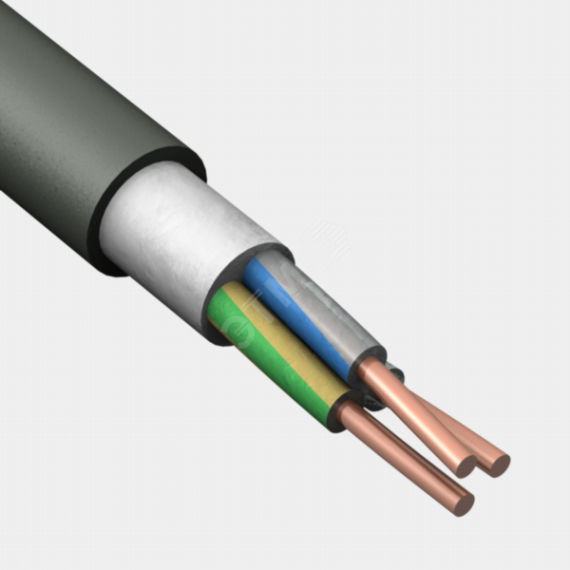 Кабель силовой ПвПГнг(А)-HF 3х1.5(N. PE) - 1 ТРТС Конкорд 8157