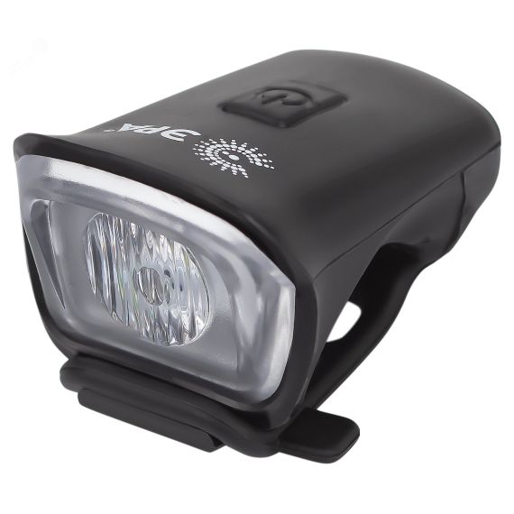 Фонарь светодиодный велосипедный VA-701 6 Вт, SMD, аккумуляторный, передний, micro USB, черный Элементы питания в комплекте ЭРА Б0052321