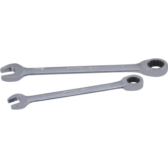 Ключ гаечный комбинированный трещоточный SNAP GEAR, 17 мм Ombra 055385